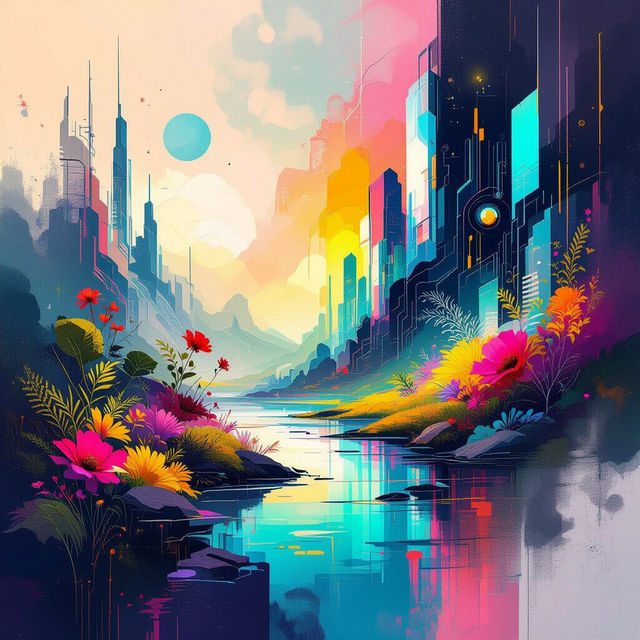 Free Digital Art Programs & AI Art gallery