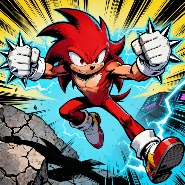 Drawing Knuckles Art gallery