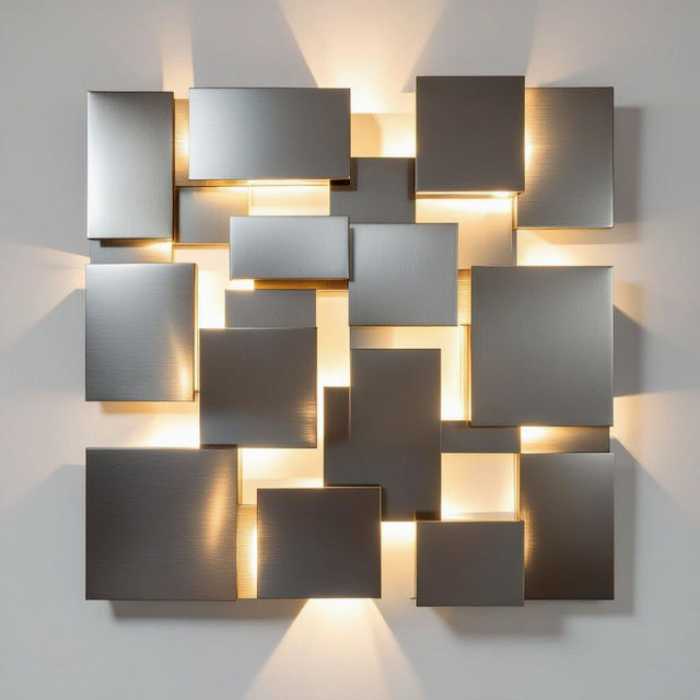 Modern Metal Wall Art - AI Generated gallery