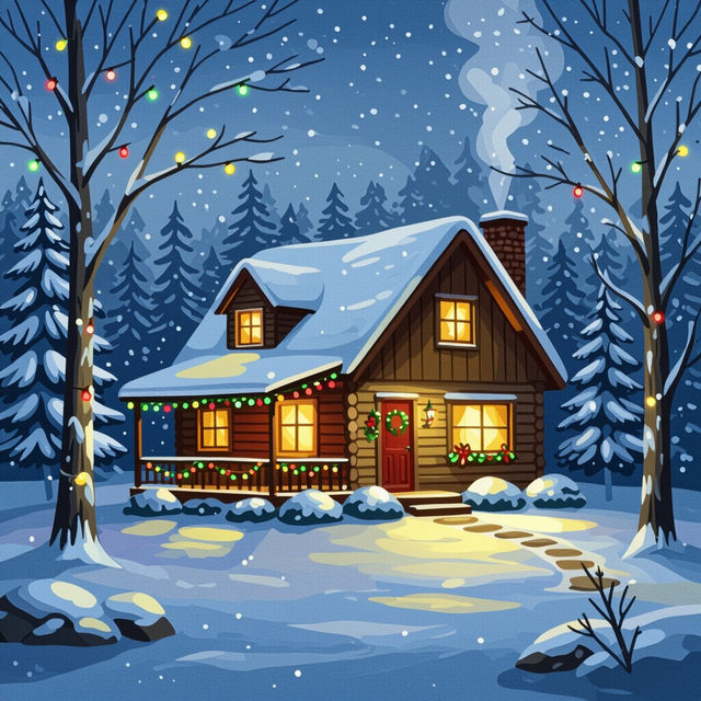 Christmas Card Images - Made With AI gallery