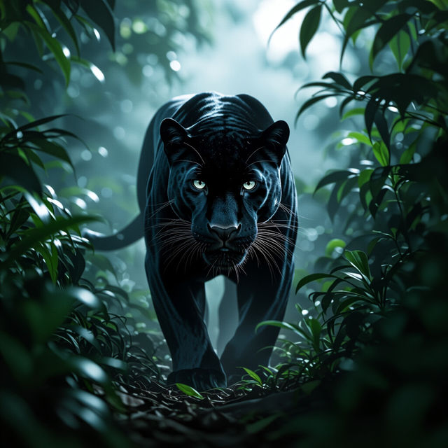 Pictures Of Panthers - AI Generated gallery