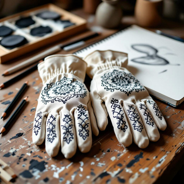 Drawing Gloves - AI Generated Art gallery