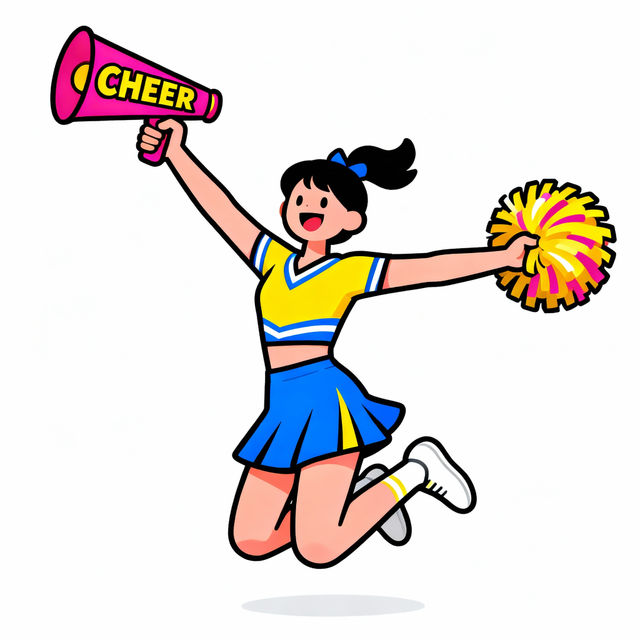 Clip Art Cheerleading gallery