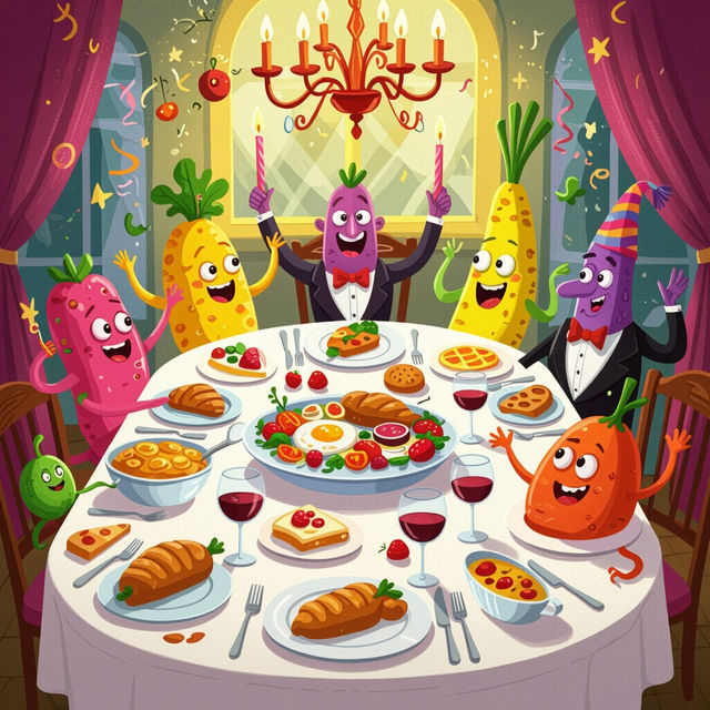 Dinner Drawing Ideas gallery