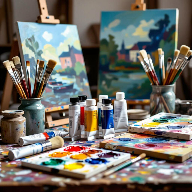 Utrecht Art Supplies - AI Generated gallery