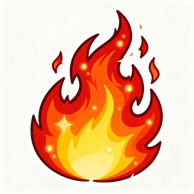 Flames Clip Art - AI Generated gallery