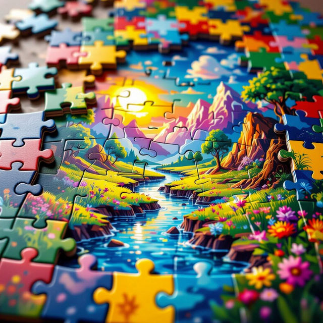 Pictures To Puzzles - Made With AI gallery