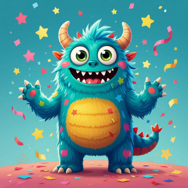 Monster Clip Art - Made With AI gallery