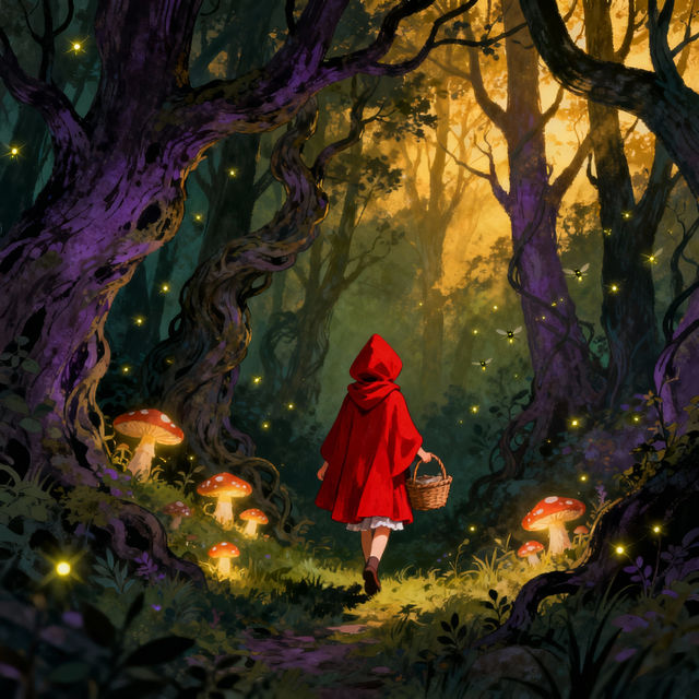 Little Red Riding Hood Drawing gallery