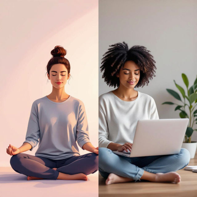 Work Life Balance Images - Made With AI gallery