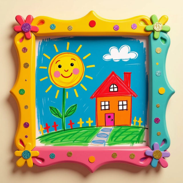 Picture Frame For Kids Art gallery