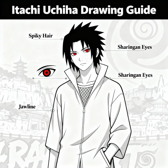 Itachi Drawing Easy - AI Art Gallery gallery