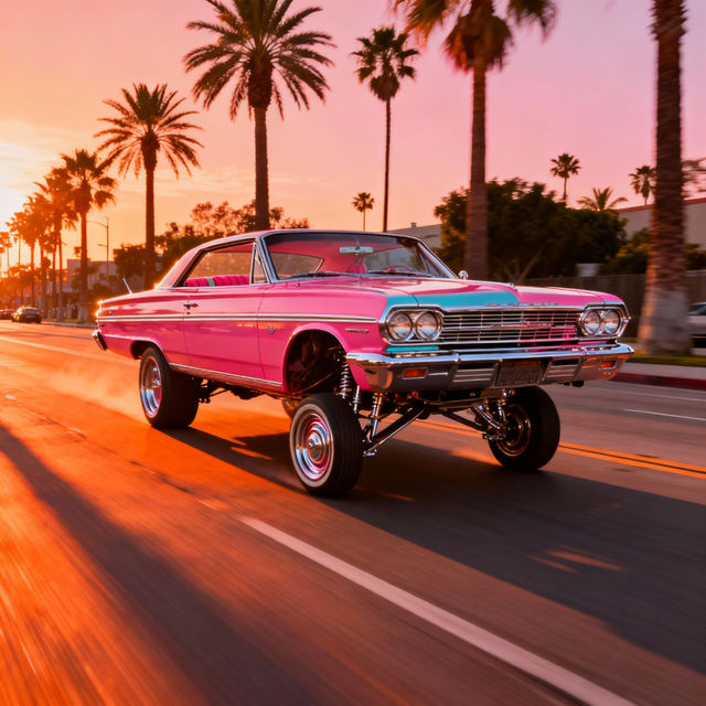 Lowrider Drawings - AI Generated Art gallery