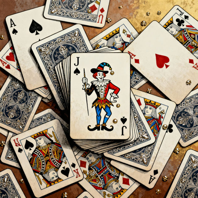 Deck of Cards Drawings - AI Generated Art gallery