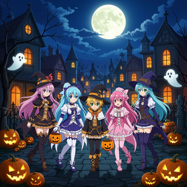 Anime Halloween Wallpapers gallery
