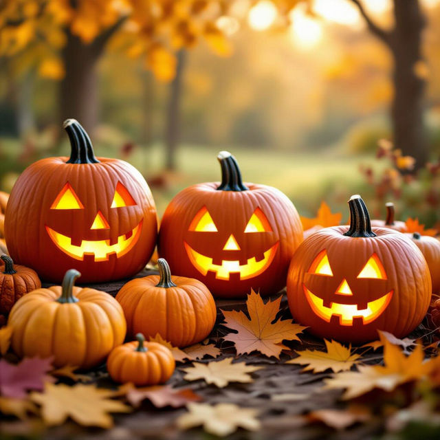 Pumpkin Wallpapers - AI Generated gallery