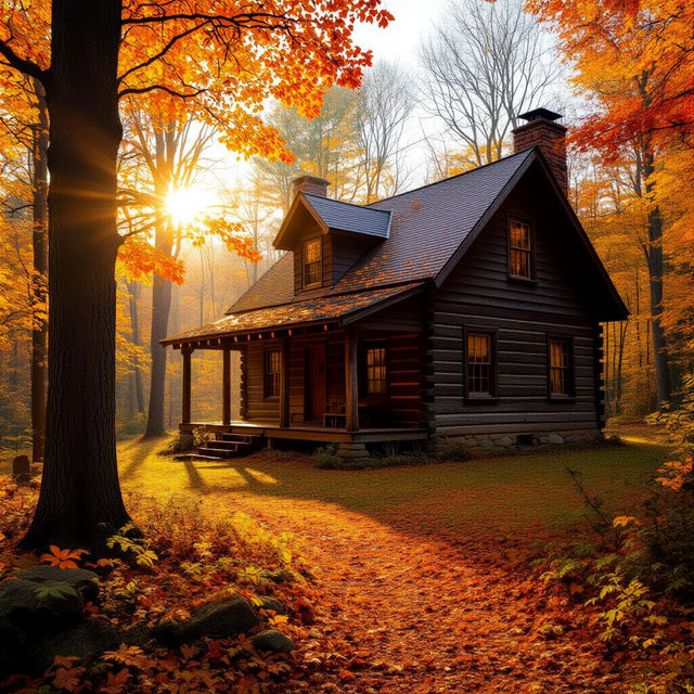 Create Aesthetic Fall Wallpaper With AI gallery