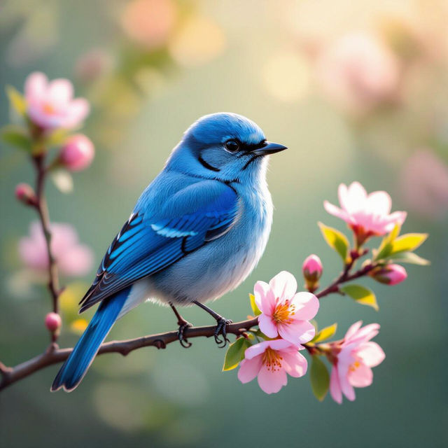 Blue Bird Wallpaper gallery