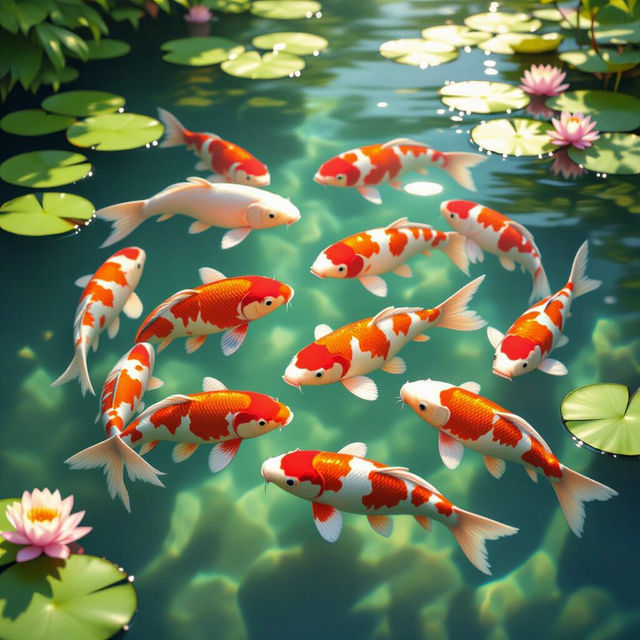 Pictures of Koi Fish gallery