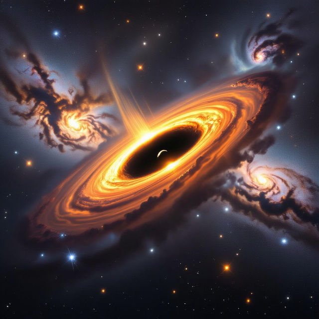 Ton 618 Black Hole Images gallery