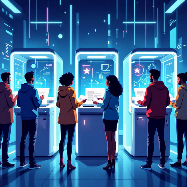 Voting Booth Images - AI Generated gallery