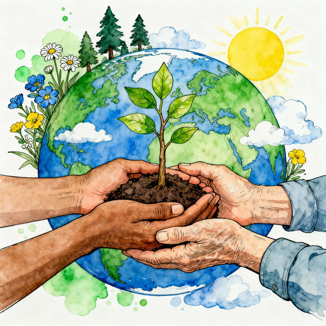 Earth Day Drawings - Made With AI gallery