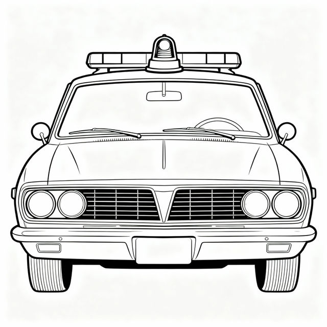 Police Car Drawing Easy gallery