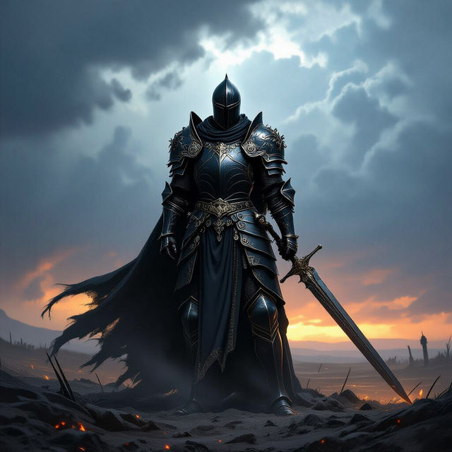 Black Knight Art - Created With AI gallery