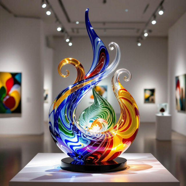 Glass Blowing Art gallery