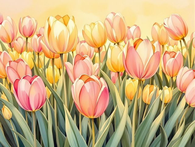 Tulip Drawing & Tutorials gallery