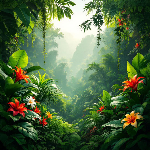 Stunning Plant Wallpapers Generated by AI gallery