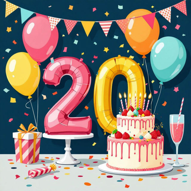 Happy 20th Birthday Images gallery