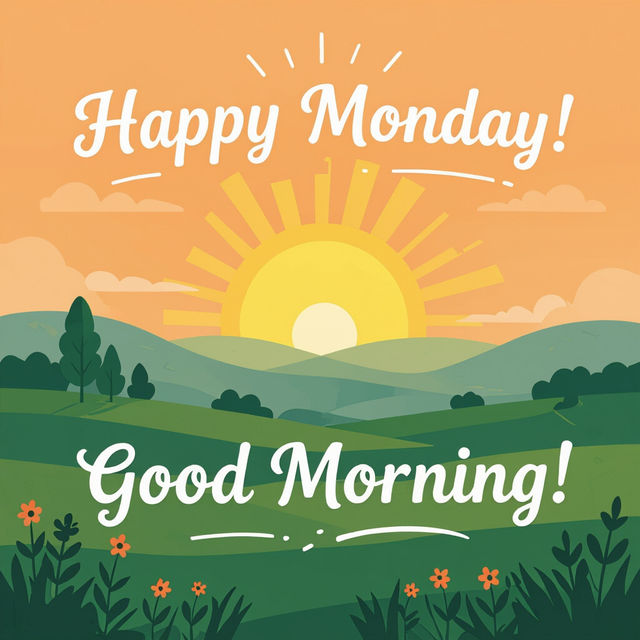 Good Morning Happy Monday Images gallery