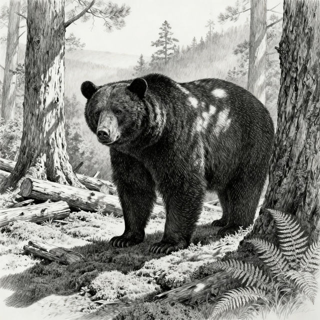 Black Bear Drawings gallery