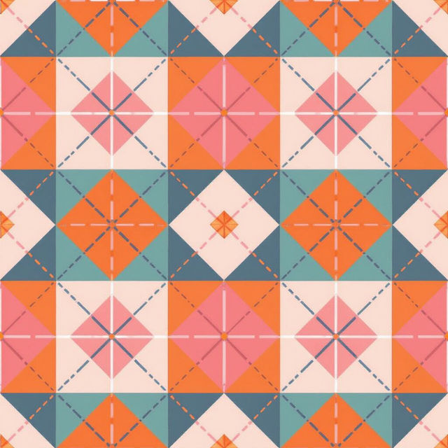 Preppy Pink And Orange Wallpaper gallery