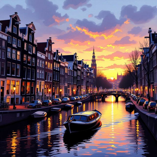 Amsterdam Wallpapers - Made With AI gallery