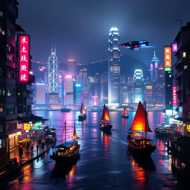 Hong Kong Art - Made With AI gallery