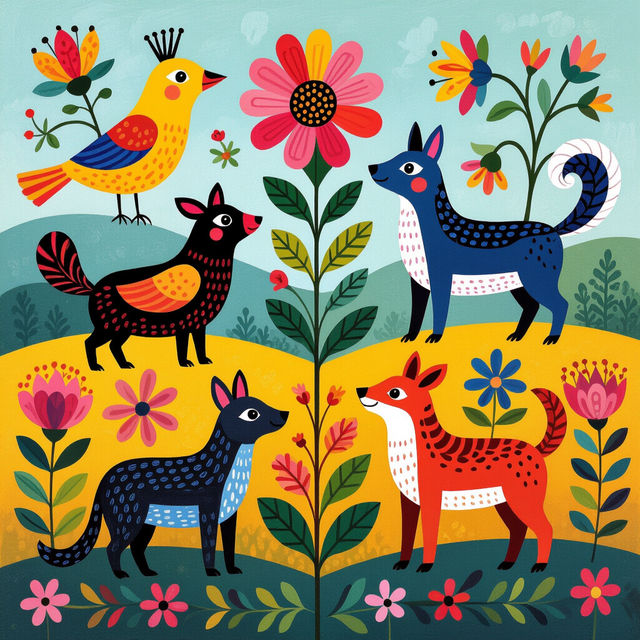 Folk Art - Made With AI gallery