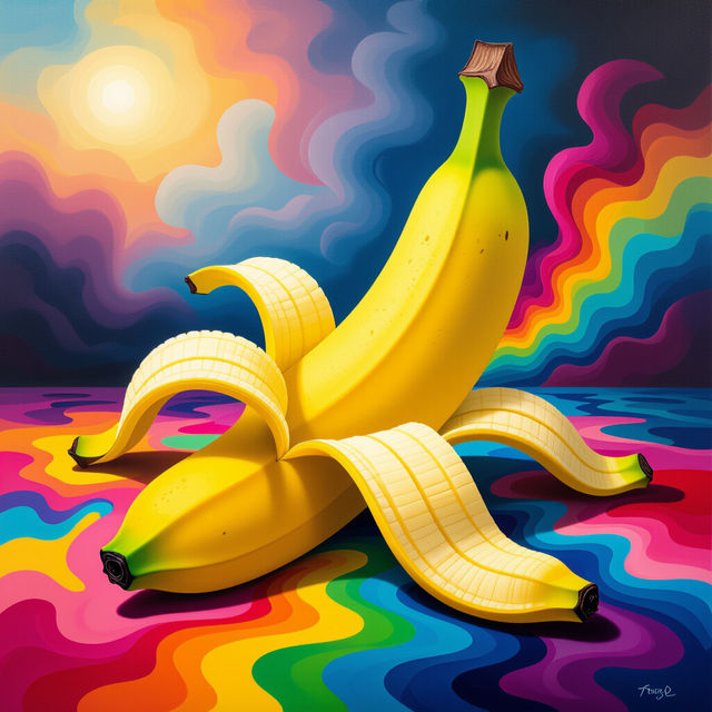 Banana Art - Created with AI gallery
