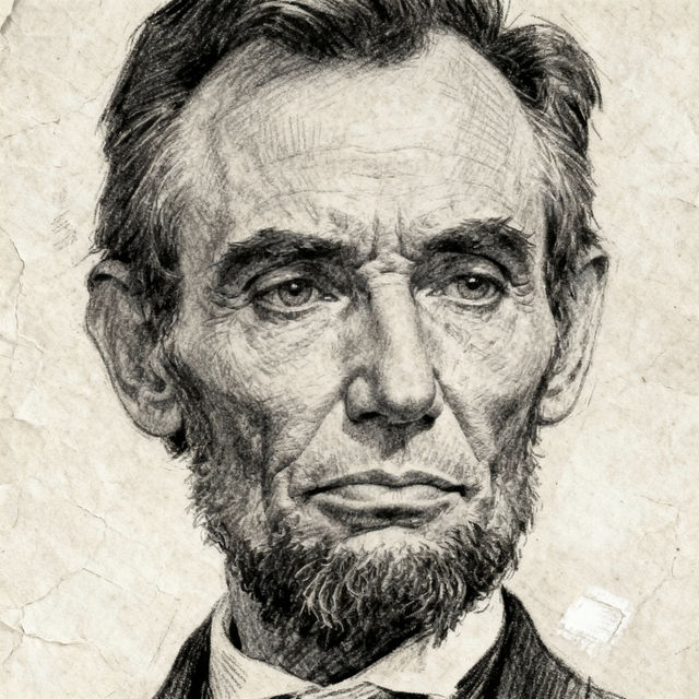 Sketch Abraham Lincoln gallery