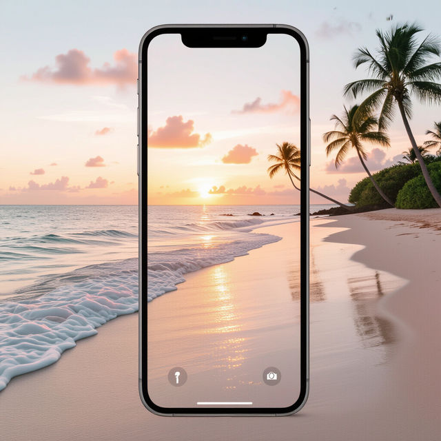 Aesthetic Beach Wallpaper for iPhone gallery