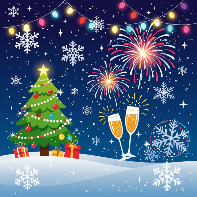 Merry Christmas And Happy New Year Images gallery