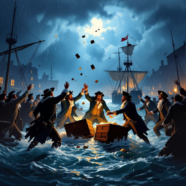 Tea Act Pictures - Historical Recreations gallery