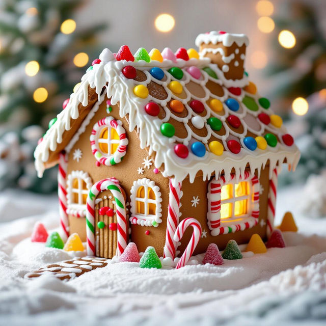 Gingerbread House Wallpaper gallery
