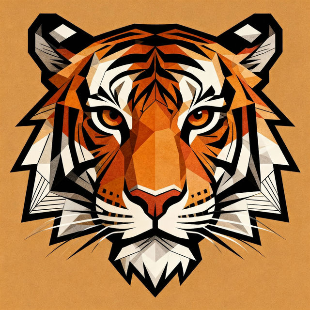 Tiger Head Drawings - AI Generated Art gallery