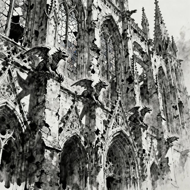 Gothic Drawing Art gallery