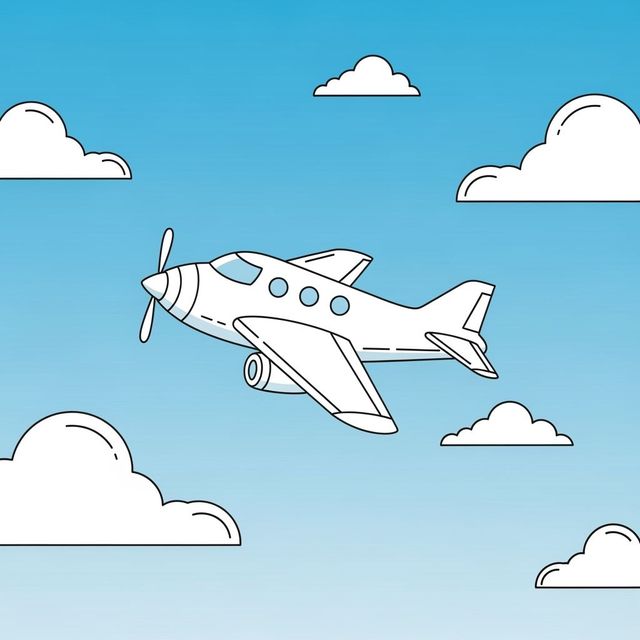 Easy Airplane Drawings Gallery gallery