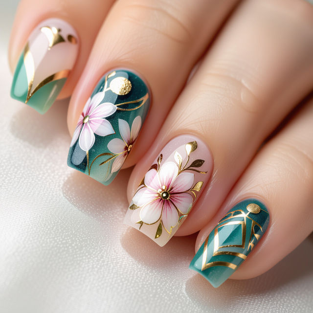 Beautiful Nail Art Designs - Made With AI gallery