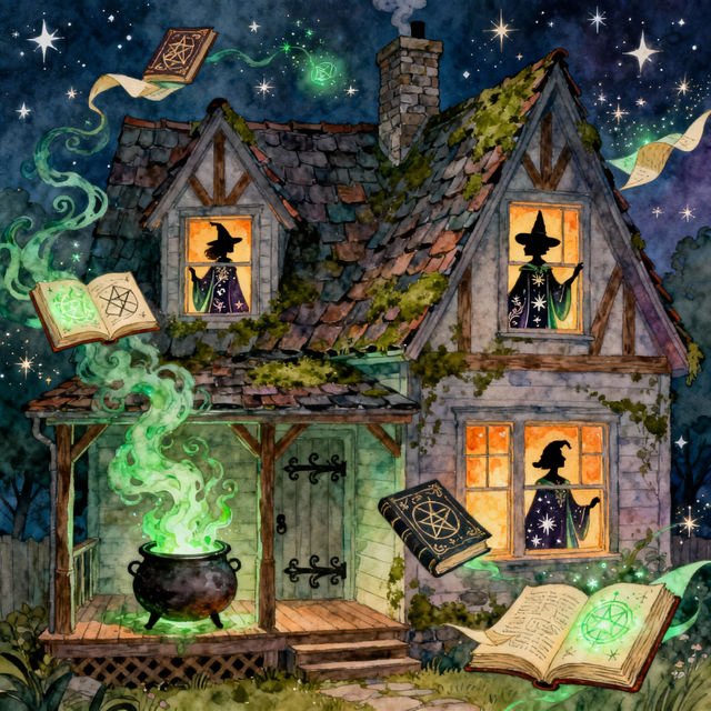 Hocus Pocus Drawings - AI Generated gallery