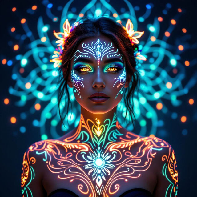 Explore Stunning AI-Generated Body Art gallery